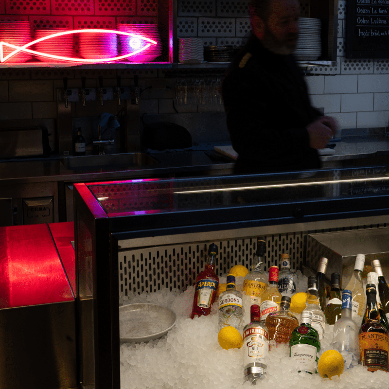 AW i Sturehof Matmarknad